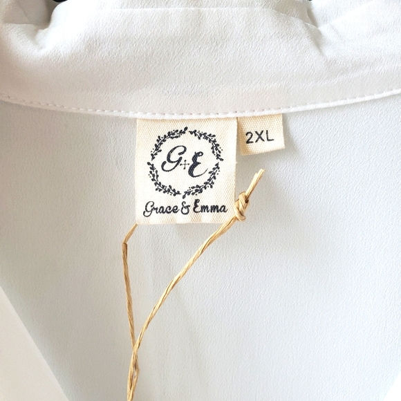 Grace & Emma Rhinestone Fringe Top - Picture 4 of 6